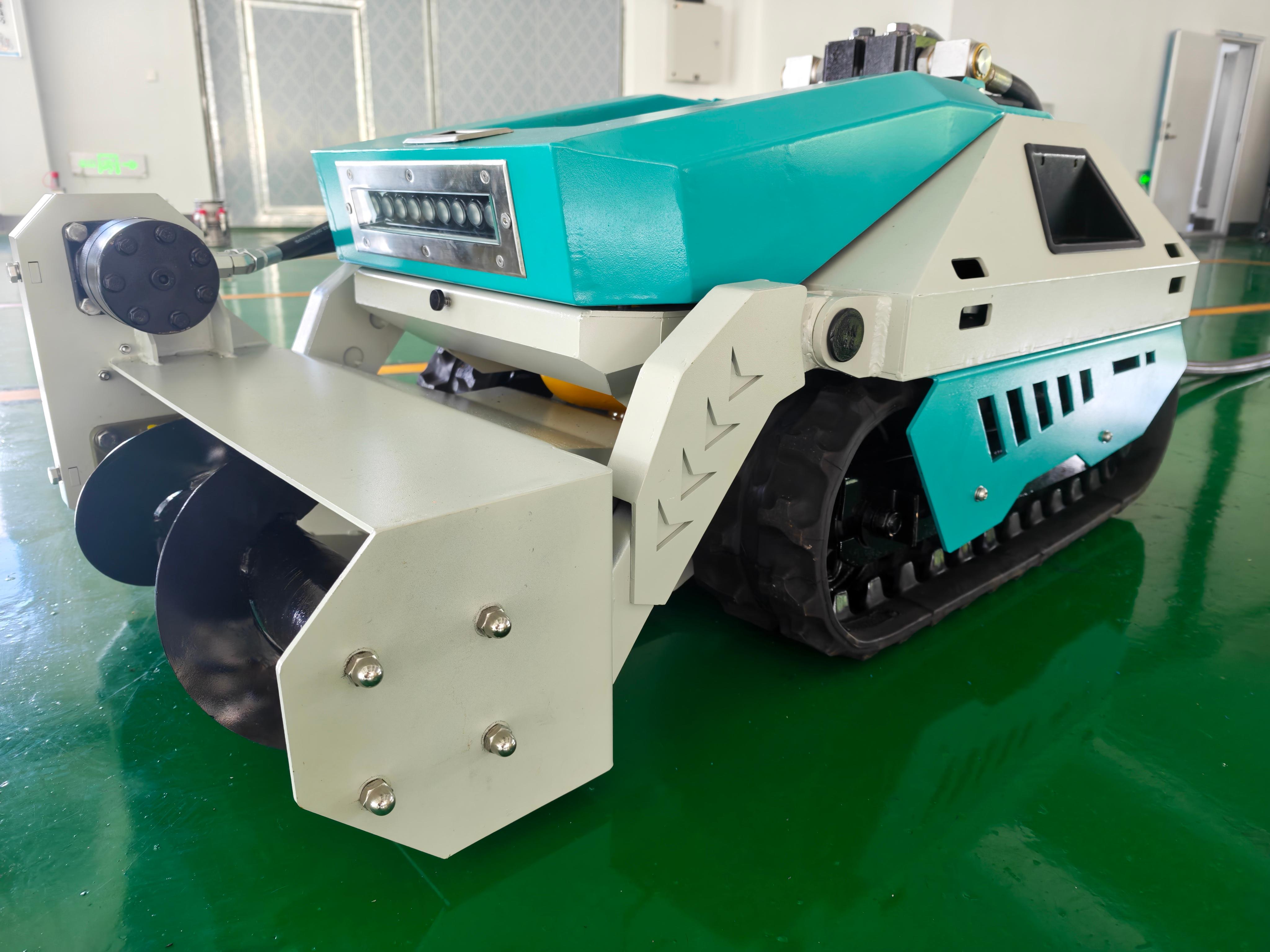 Wuhu Qisheng Dredging Robot working underwater